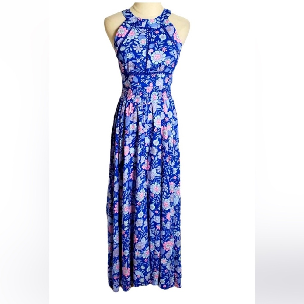 Anthropologie Abel The Label Charlotte Floral Maxi Dress